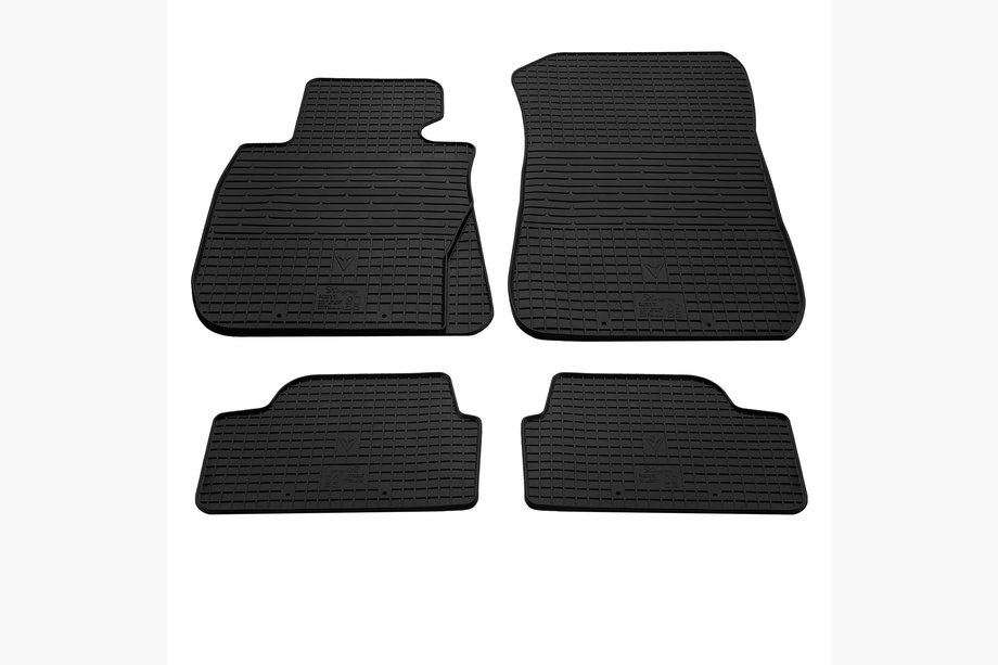 BMW 1 Series E81/E82/E87/E88 2004-2011 Tapis en caoutchouc (4 pcs, Stingray Premium) Image