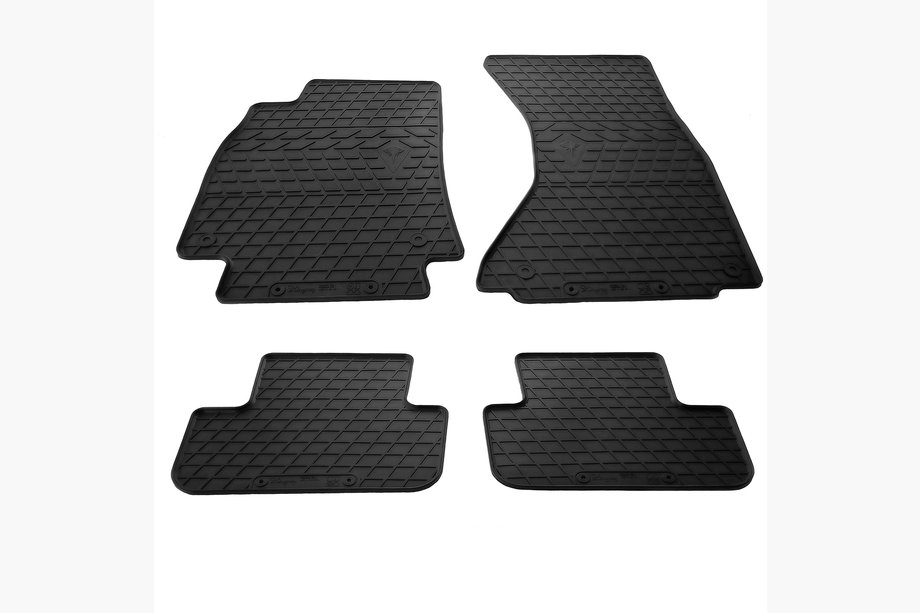 Audi A4 B8 2007-2015 Tapis de sol en caoutchouc Stingray (4 pcs) Image