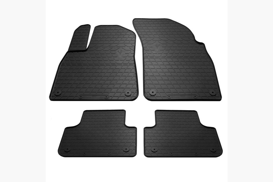 Audi Q7 2015–2026 Tapis en caoutchouc (4 pcs, Stingray Premium) Image