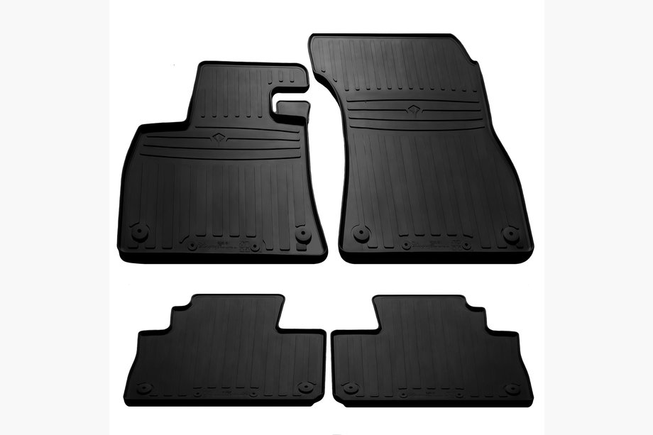 Audi e-Tron 2018-2022 Tapis en caoutchouc (4 pcs, Stingray Premium) Image