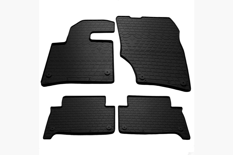 Audi Q7 2005-2015 Tapis en caoutchouc (4 pcs, Stingray Premium) Image