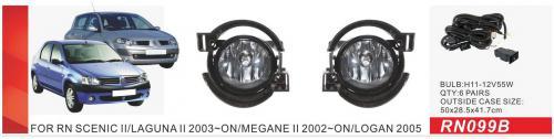 Renault Master 2011-2023 Phares antibrouillard 2015-2020 (2 pcs, Halogène) photo 2