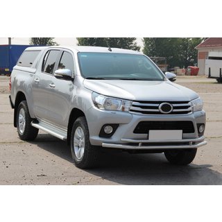 Protection Avant ST018 (Inox) Toyota Hilux 2015- photo 2