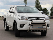 Toyota Hilux 2015- Protection Avant WT010 (Inox) photo 1