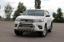 Toyota Hilux 2015- Protection Avant WT010 (Inox) photo 2