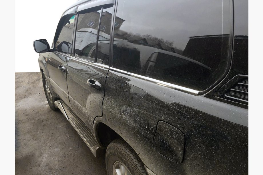 Lexus LX470 1998-2007 Encadrement de Fenêtres (6 pcs, Inox) Image