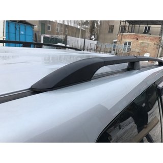 Barres de Toit Noires Turques Toyota Land Cruiser Prado 120 2002-2009 photo 2