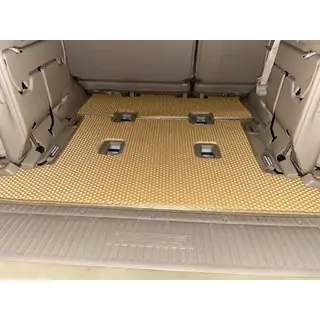 Tapis de coffre 2 pcs Beige (EVA, 7 places)