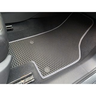 Tapis de sol en polyuréthane (3 rangées, EVA, noir)