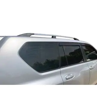 Barres de toit design turc (Chrome, 2 pcs) Toyota Land Cruiser Prado 150 2009-2023 photo 1