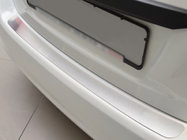 Toyota Yaris 2010-2020 Protection de Pare-chocs Arrière Natanika (Inox) photo 1