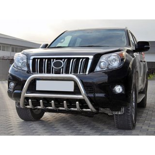 Pare-buffle WT003 (Inox) Toyota Land Cruiser Prado 150 2009-2023 photo 1