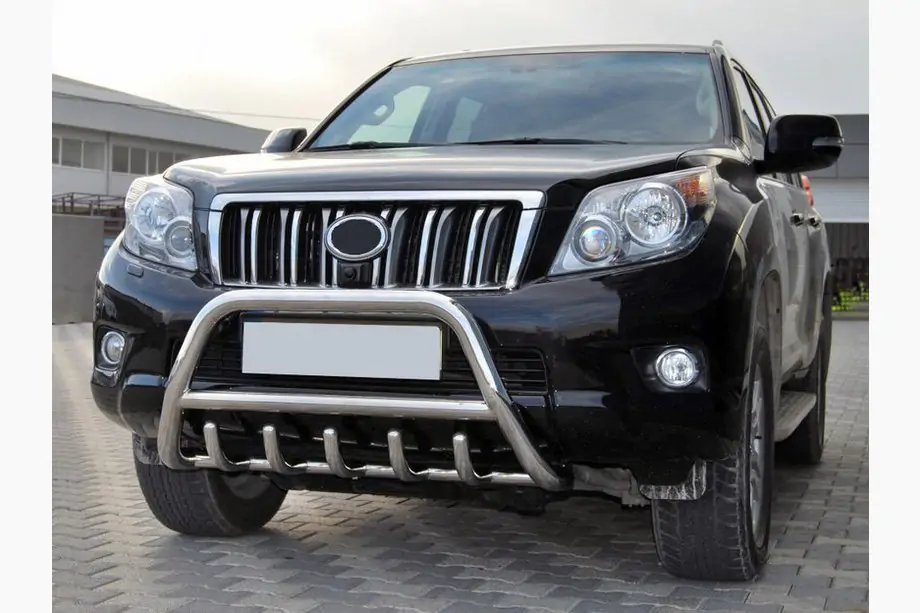 Toyota Land Cruiser Prado 150 2009-2023 Pare-buffle WT003 (Inox) Image