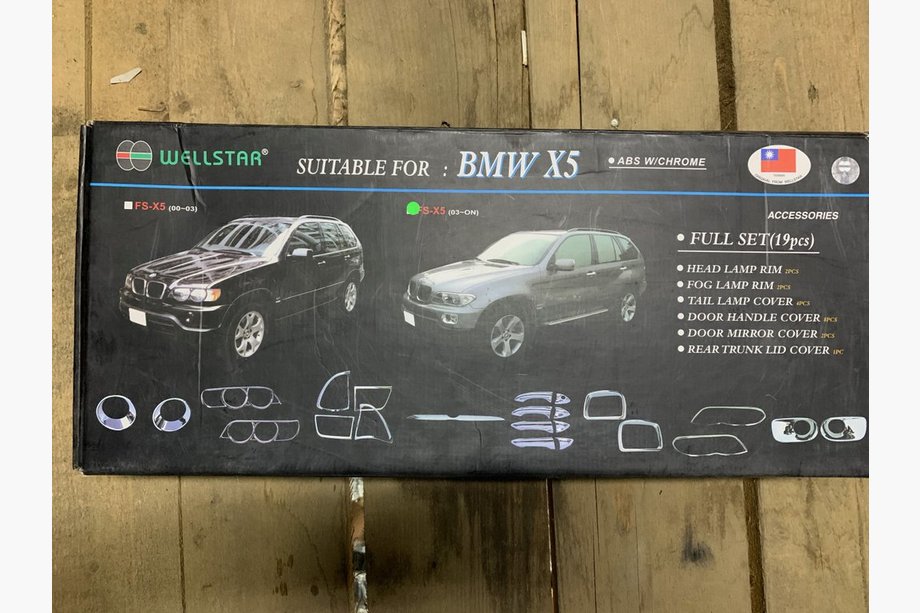 BMW X5 E53 1999–2006 PROMO! Kit de Couvre-Chromes (2003-2006) Image