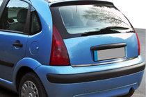Citroen C-3 2002-2009 Baguette de coffre bord inférieur (inox) 0,8 mm photo 1