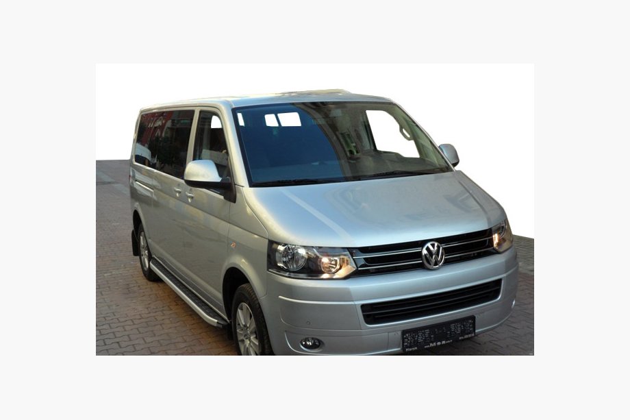 Volkswagen T5 2010-2015 Marchepieds latéraux Fullmond (2 pcs, aluminium) Image
