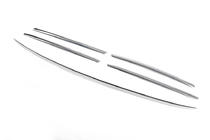 Mercedes Sprinter W901/902/903/904/905 1995–2006 Entourages chromés pour cadre de calandre (2002-2006, 5 pièces, inox) photo 4