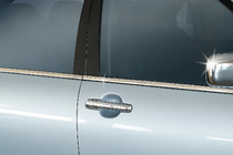 Mitsubishi Lancer 9 2004-2008 Encadrement Exterieur de Vitres Acier Inoxydable (4 pcs) OmsaLine - Inox Italien photo 3