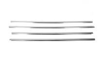 Mitsubishi Lancer 9 2004-2008 Encadrement Exterieur de Vitres Acier Inoxydable (4 pcs) OmsaLine - Inox Italien photo 2