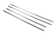 Mitsubishi Lancer 9 2004-2008 Encadrement Exterieur de Vitres Acier Inoxydable (4 pcs) OmsaLine - Inox Italien photo 4