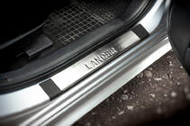 Mitsubishi Lancer X 2008- Seuils de porte inox Omsa 4 pièces photo 2