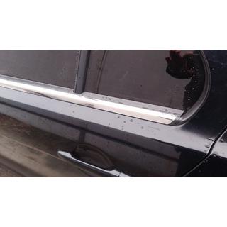 Encadrement extérieur de vitres inox (4 pcs) Mitsubishi Lancer X 2008- photo 2