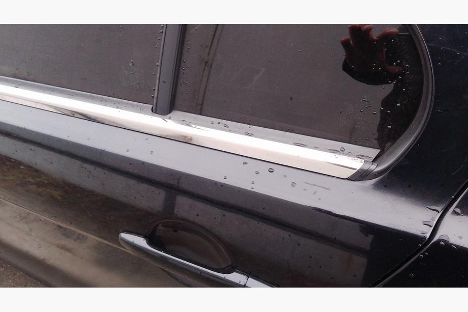 Mitsubishi Lancer X 2008- Encadrement extérieur de vitres inox (4 pcs) Photo 2