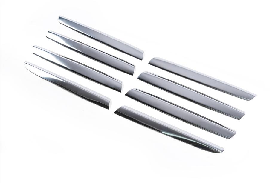 Nissan Qashqai 2007-2010 Couvre-calandre (8 pcs, inox) Photo 3