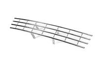 Nissan Qashqai 2007-2010 Grille de pare-chocs (acier inoxydable) photo 2