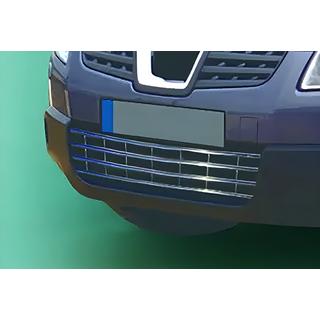 Grille de pare-chocs (acier inoxydable) Nissan Qashqai 2007-2010 photo 1