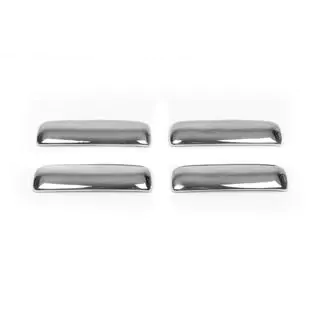 Couvre-poignées de Porte Chromés (4 pcs, Acier Inoxydable) photo 2