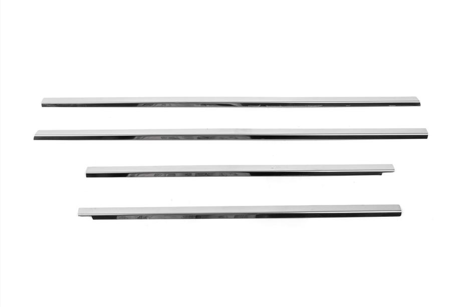 Nissan NP300 1999-2015 Encadrement extérieur de vitres inox (4 pcs) Photo 2