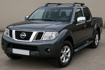 Nissan Navara 2006-2015 Couvre-Rétroviseurs (2 pcs, Acier Inoxydable) photo 3
