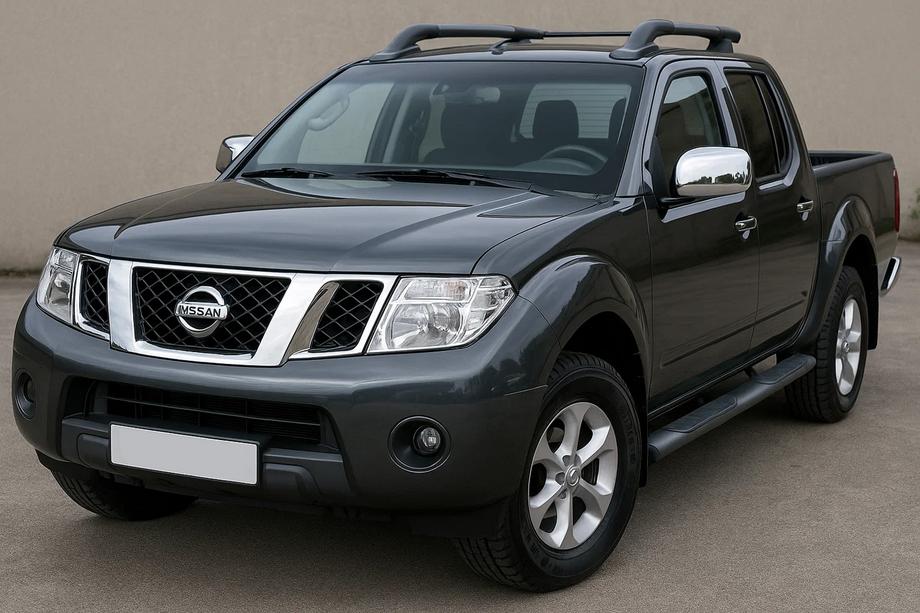 Nissan Navara 2006-2015 Couvre-Rétroviseurs (2 pcs, Acier Inoxydable) Avec Clignotant Photo 3