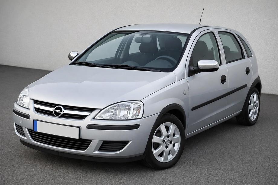 Opel Corsa C 2000-2006 Couvre-Rétroviseurs (2 pcs, Acier Inoxydable) Image