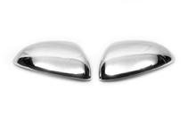 Opel Corsa D 2007-2014 Couvre-Rétroviseurs (2 pcs, Acier Inoxydable) photo 3