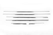 Opel Corsa D 2007-2014 Encadrement extérieur de vitres inox (4 pcs) OmsaLine - Inox Italien photo 2