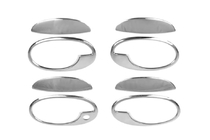 Opel Meriva 2002-2010 Couvre-poignées Chromés (4 pcs, Acier Inoxydable) photo 2