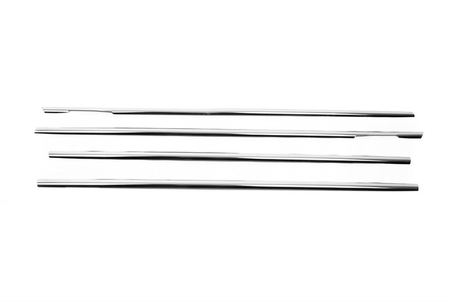 Opel Meriva 2002-2010 Encadrement extérieur de vitres inox (4 pcs) Photo 3