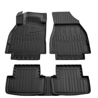 Tapis de sol en caoutchouc Stingray 3D (5 pcs, polyuréthane) Renault Megane II 2004-2009