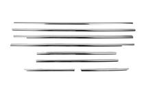 Opel Zafira B 2005–2011 Encadrement extérieur de vitres (8 pcs, inox) OmsaLine - Acier Inoxydable Italien photo 3