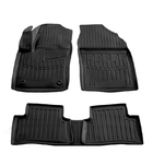 Toyota C-HR 2016-2023 Tapis de sol en caoutchouc Stingray 3D (5 pcs, polyuréthane) photo 1