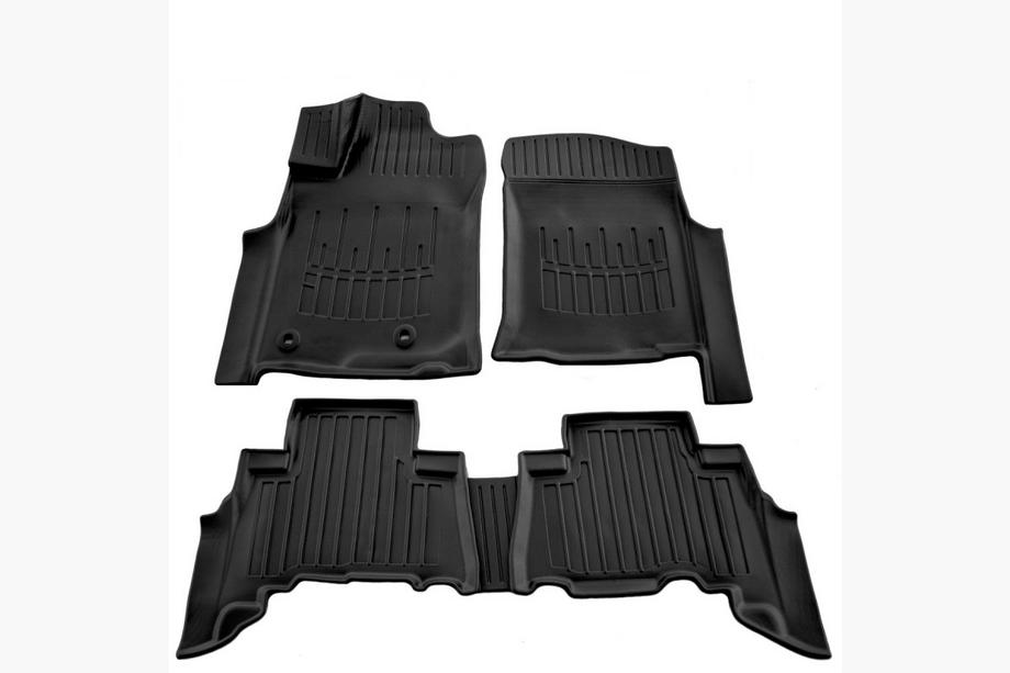 Lexus GX460 2009-2023 Tapis de sol en caoutchouc Stingray 3D (5 pcs, polyuréthane) Image