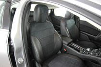 Chrysler 200 II 2014-2017 Housses de siège auto simili cuir+tissu+alcantara Antara A001 (intérieur complet) photo 2