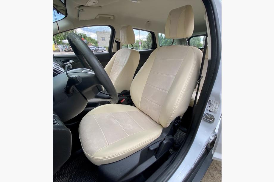 Ford Focus III 2011-2017 Housses de Sièges Auto Similicuir+Tissu+Alcantara Antara A099 (Ensemble Complet) Photo 13