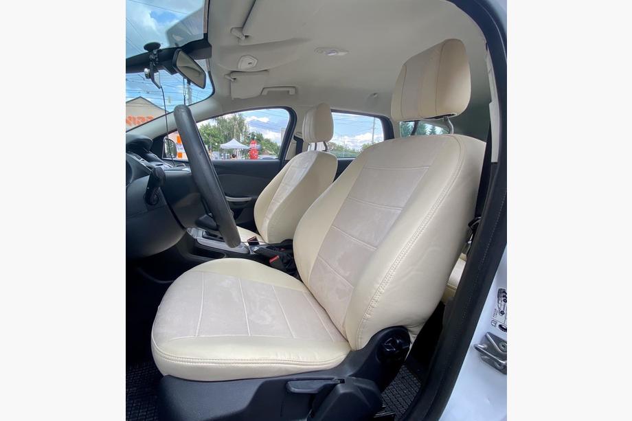 Ford Focus III 2011-2017 Housses de Sièges Auto Similicuir+Tissu+Alcantara Antara A099 (Ensemble Complet) Photo 3