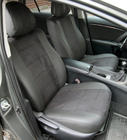 Toyota Avensis 2009-2018 Housses de siège auto simili cuir+tissu+alcantara Antara A001 (intérieur complet) photo 1