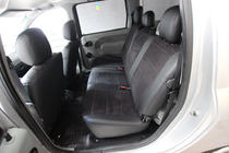 Dacia Logan I 2005-2008 Housses de siège auto simili cuir+tissu+alcantara Antara A001 (intérieur complet) photo 7