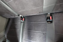 Dacia Logan I 2005-2008 Housses de siège auto simili cuir+tissu+alcantara Antara A001 (intérieur complet) photo 9
