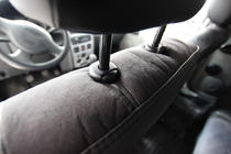 Dacia Logan I 2005-2008 Housses de siège auto simili cuir+tissu+alcantara Antara A001 (intérieur complet) photo 11